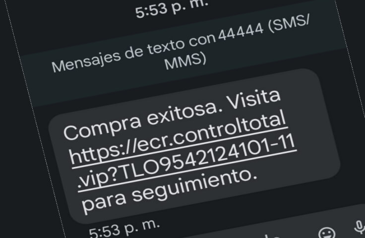 Notificación para seguimiento